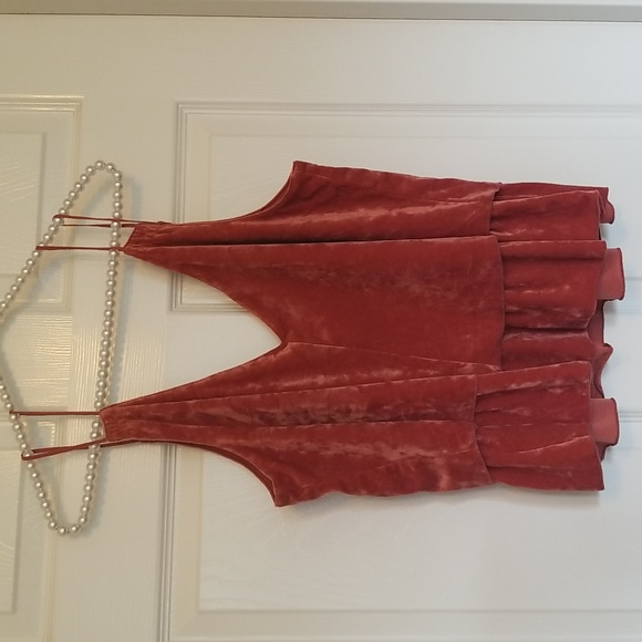Aerie Womens Velvet Layered Sleeveless Top - Picture 3 of 13